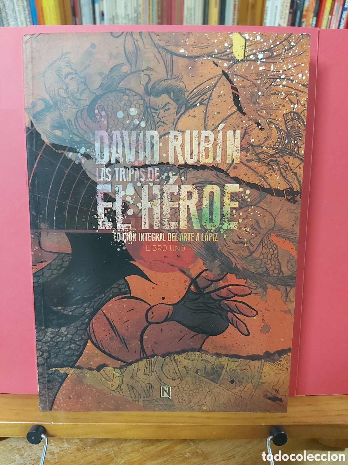 C&oacute;mics: * LAS TRIPAS DEL HEROE * EDICION INTEGRAL DEL ARTE A LAPIZ LIBRO UNO * DAVID RUBIN * NINTH ED.* - Foto 1