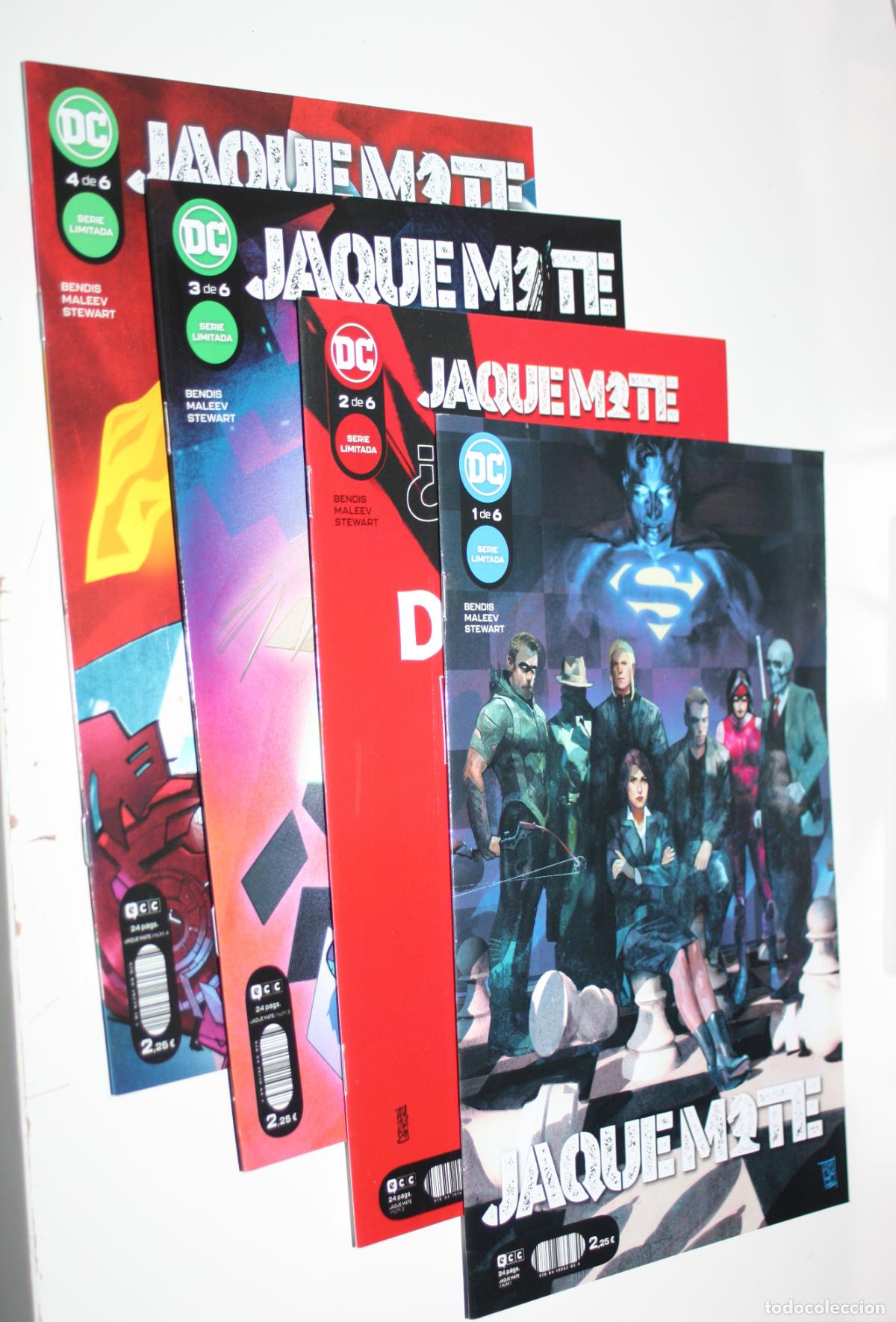 C&oacute;mics: JAQUE MATE N&ordm;s 01+02+03+04 ( de 6) ( PRECIO REDONDO) - Foto 1