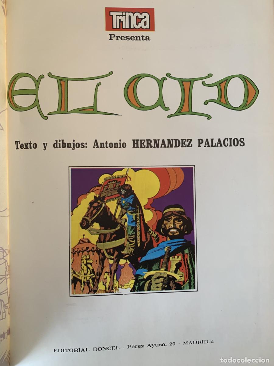 C&oacute;mics: Trinca num. 9, EL CID, Editorial Doncel 1973 - Foto 2