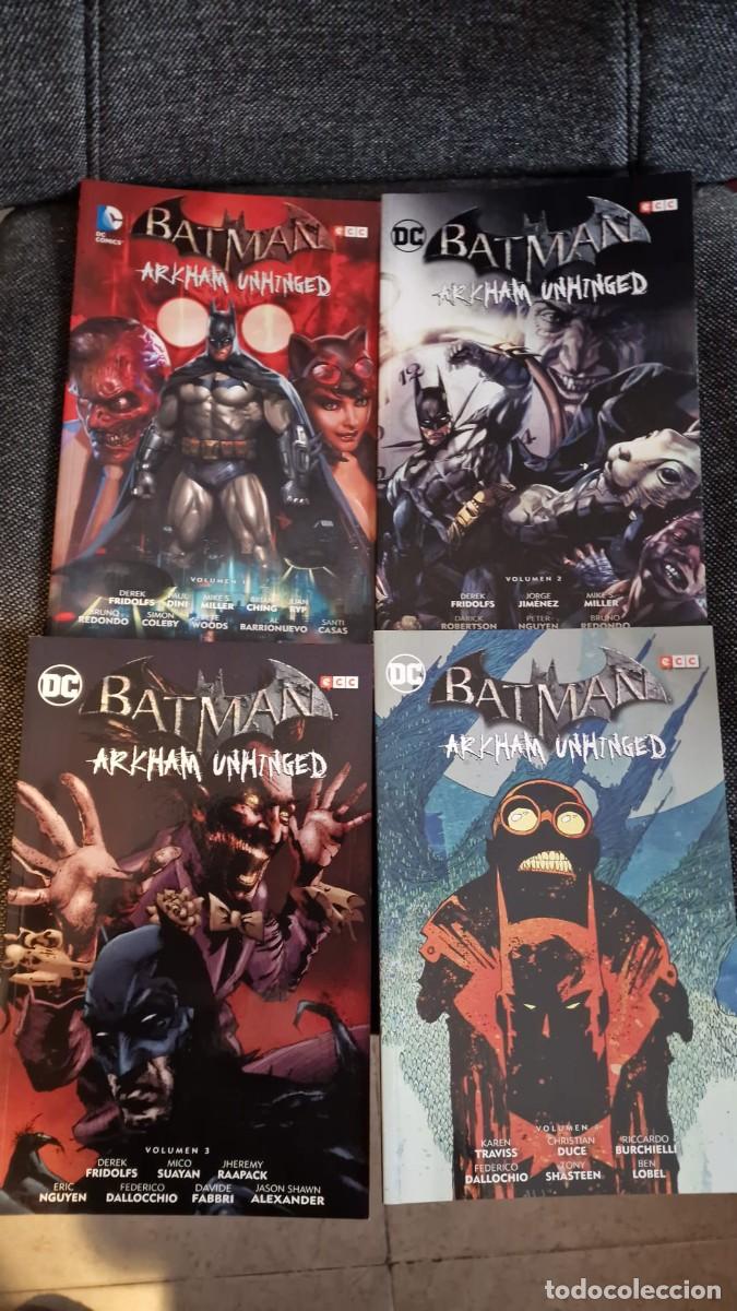 C&oacute;mics: BATMAN ARKHAM UNHINGED (OBRA COMPLETA 4 TOMOS) - ECC - DESCUENTO 15%&iexcl;&iexcl;&iexcl; - Foto 1