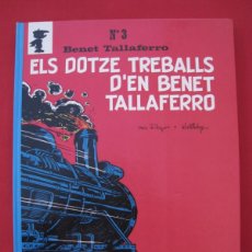 Cómics: BENET TALLAFERRO - Nº 3 - EDITORIAL CASALS - EN CATALAN.