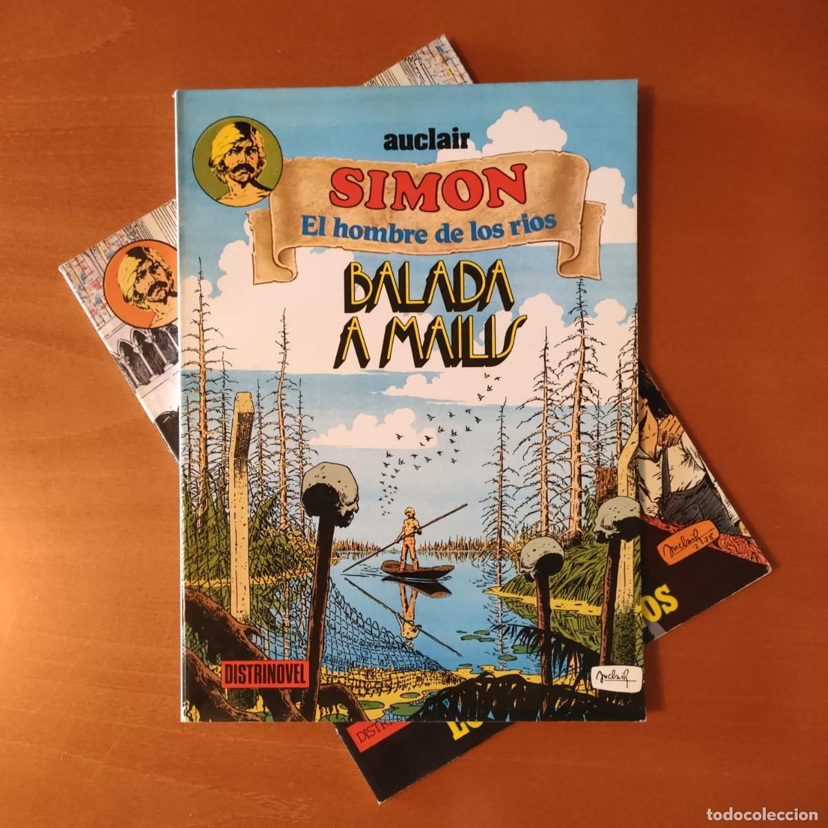 C&oacute;mics: SIMON EL HOMBRE DE LOS RIOS DISTRINOVEL Completa 2 N&ordm;. - Foto 1