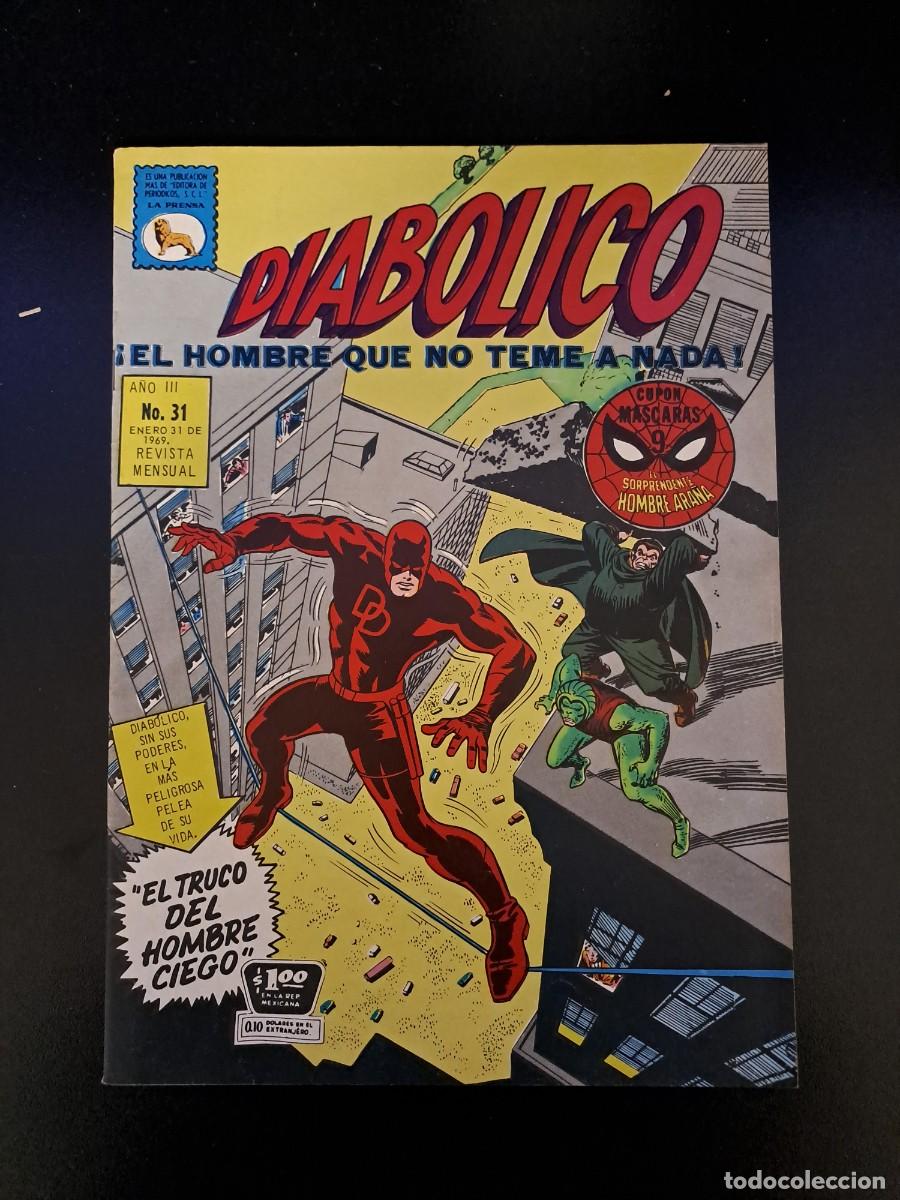C&oacute;mics: Diab&oacute;lico 31, La Prensa en perfecto estado Bolsa xx