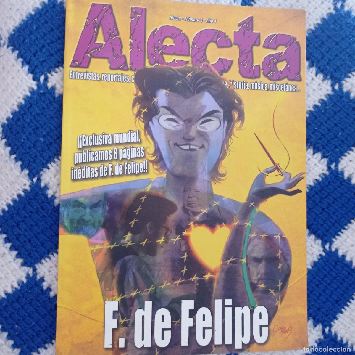 C&oacute;mics: ALECTA: F. DE FELIPE (N&ordm;5, A&Ntilde;O 1) - Foto 1