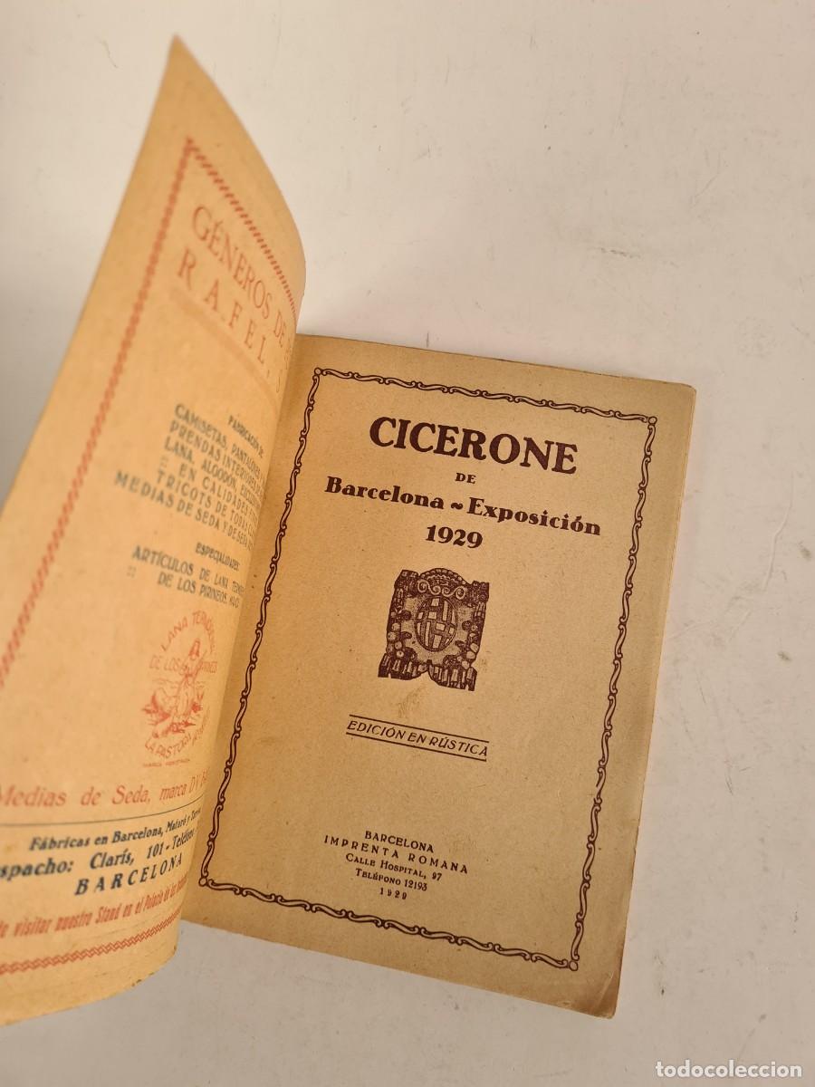 C&oacute;mics: Gu&iacute;a Cicerone Exposici&oacute;n Internacional Barcelona 1929 - Plano Mapa - Foto 6