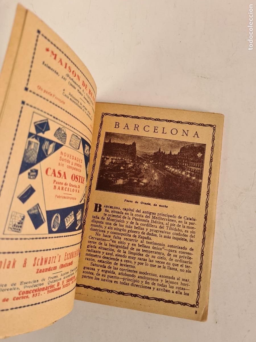 C&oacute;mics: Gu&iacute;a Cicerone Exposici&oacute;n Internacional Barcelona 1929 - Plano Mapa - Foto 8