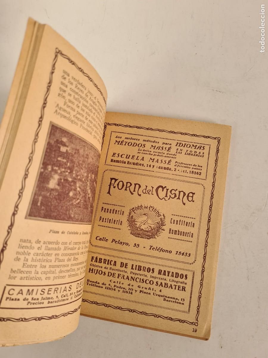 C&oacute;mics: Gu&iacute;a Cicerone Exposici&oacute;n Internacional Barcelona 1929 - Plano Mapa - Foto 10