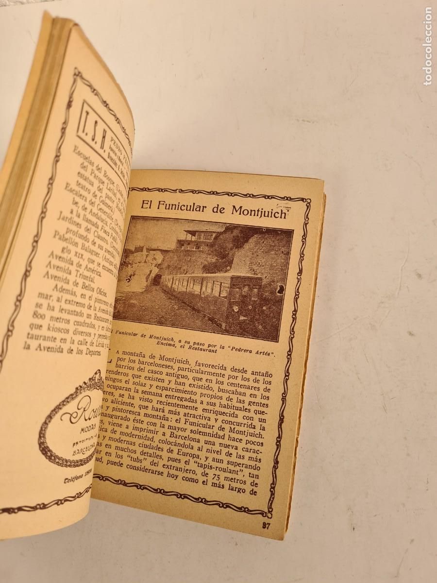 C&oacute;mics: Gu&iacute;a Cicerone Exposici&oacute;n Internacional Barcelona 1929 - Plano Mapa - Foto 16