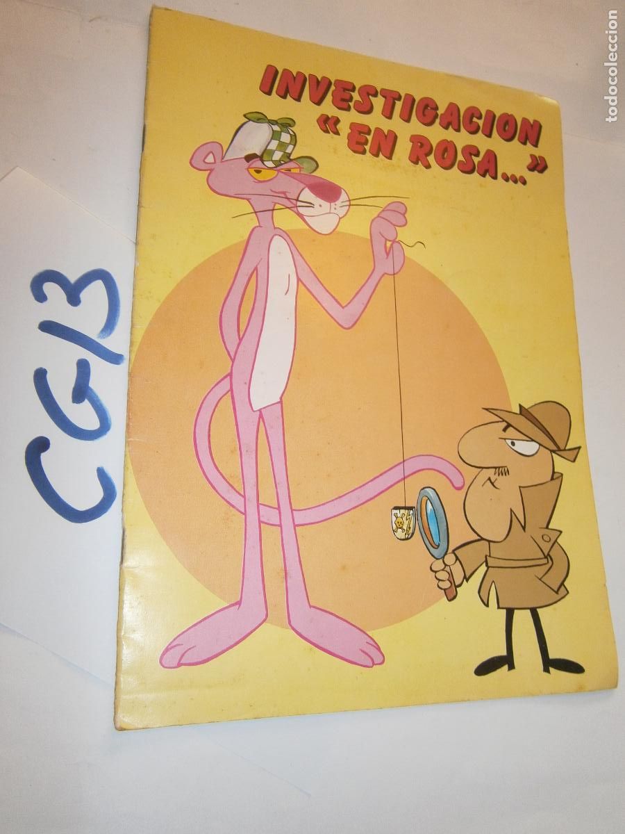 C&oacute;mics: ANTIGUO COMIC - LA PANTERA ROSA - INVESTIGACION EN ROSA - Foto 1