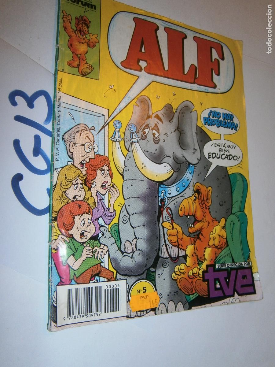 C&oacute;mics: ANTIGUO COMIC - ALF EL EXTRATERRESTRE - Foto 1