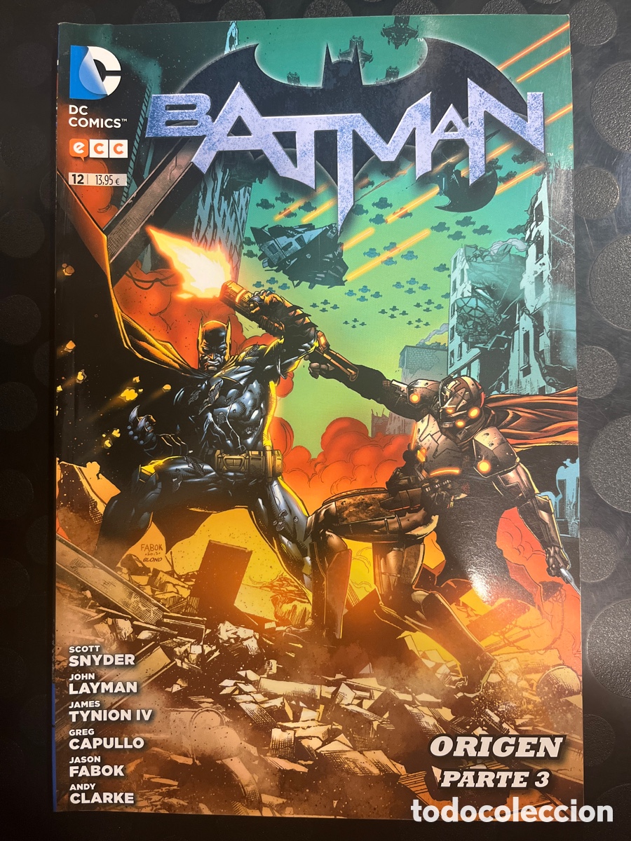 C&oacute;mics: BATMAN N.12 ORIGEN PARTE 3 ECC NUEVO UNIVERSO DC ( 2013/2019 ) - Foto 1