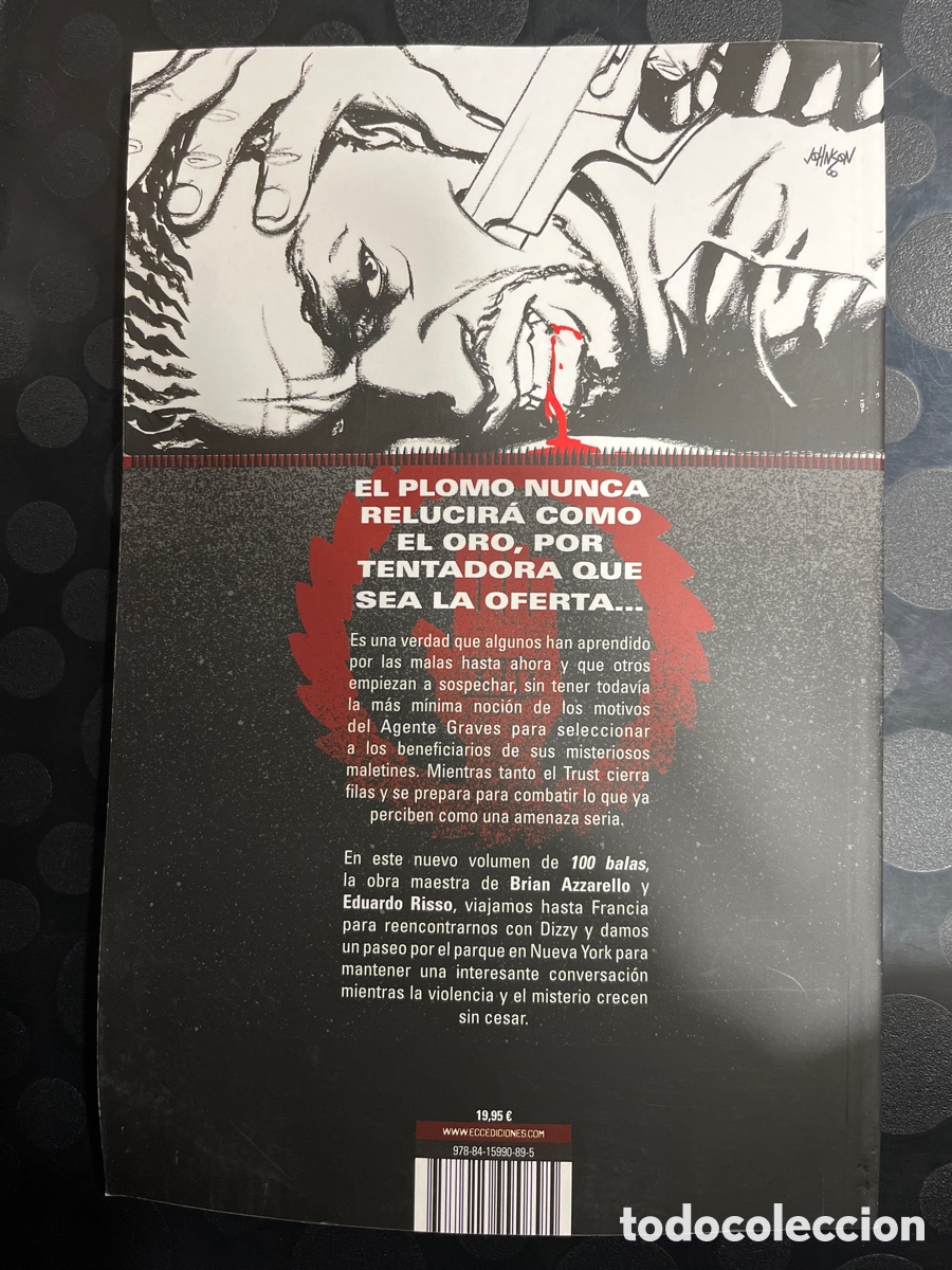 C&oacute;mics: 100 BALAS N.2 VOL. II de BRIAN AZZARELLO y EDUARDO RISSO V&Eacute;RTIGO ECC ( 2013/2015 ) - Foto 2
