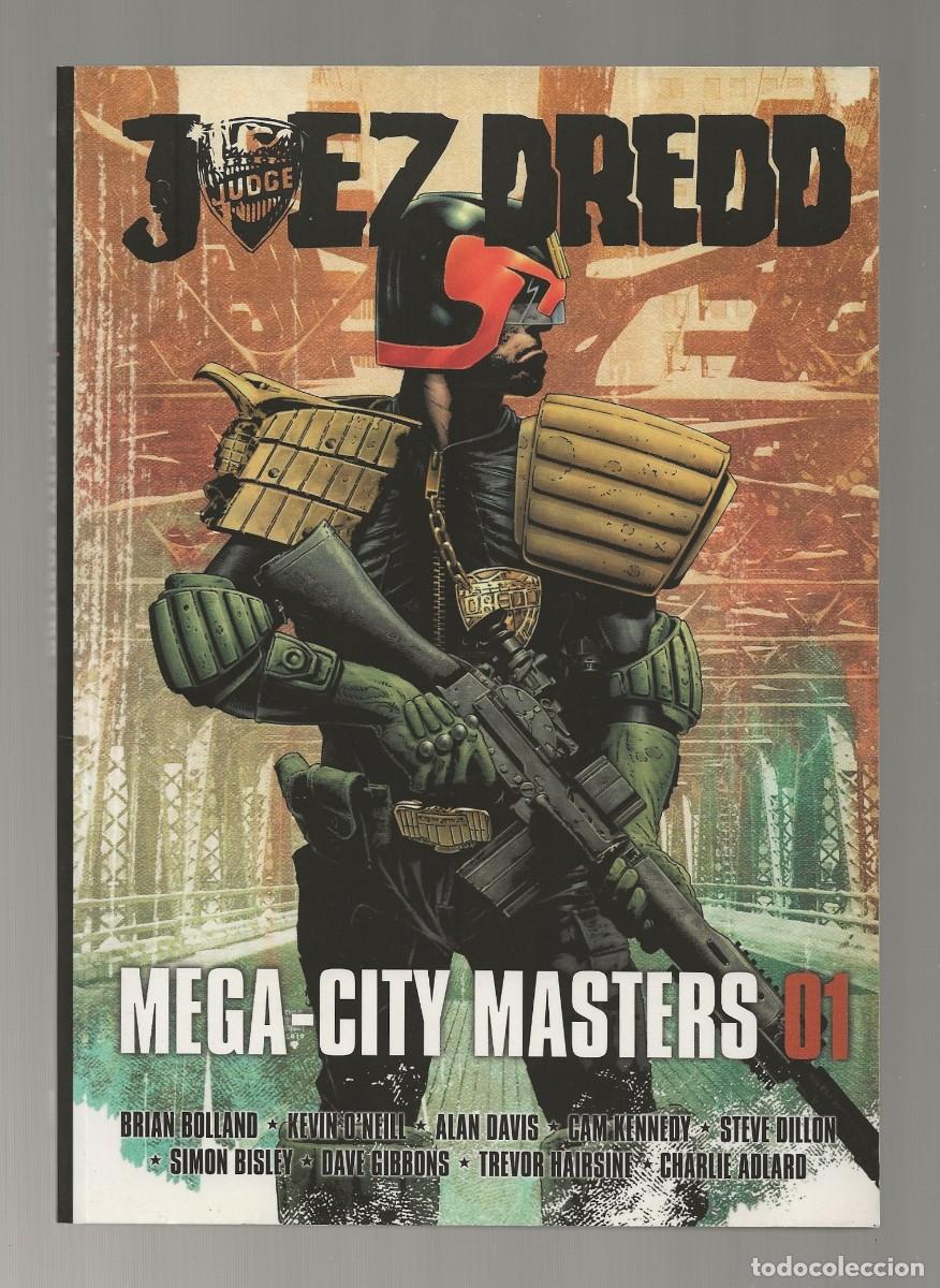 C&oacute;mics: JUEZ DREDD. MEGA-CITY MASTERS (DAVIS, BOLLAND, ONEIL, DILLON) KRAKEN 2012 EXCELENTE ESTADO - Foto 2
