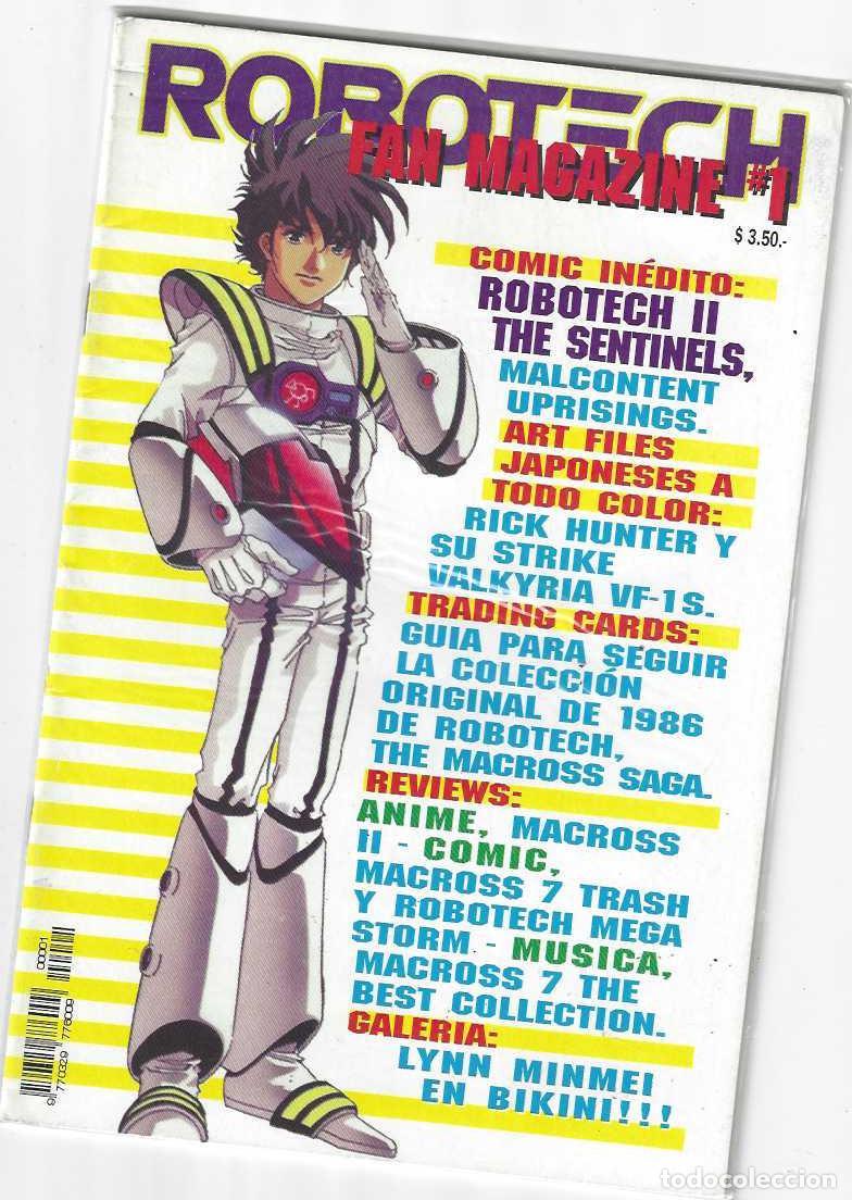C&oacute;mics: ROBOTECH - FAN MAGAZINE - BUEN ESTADO - Foto 1