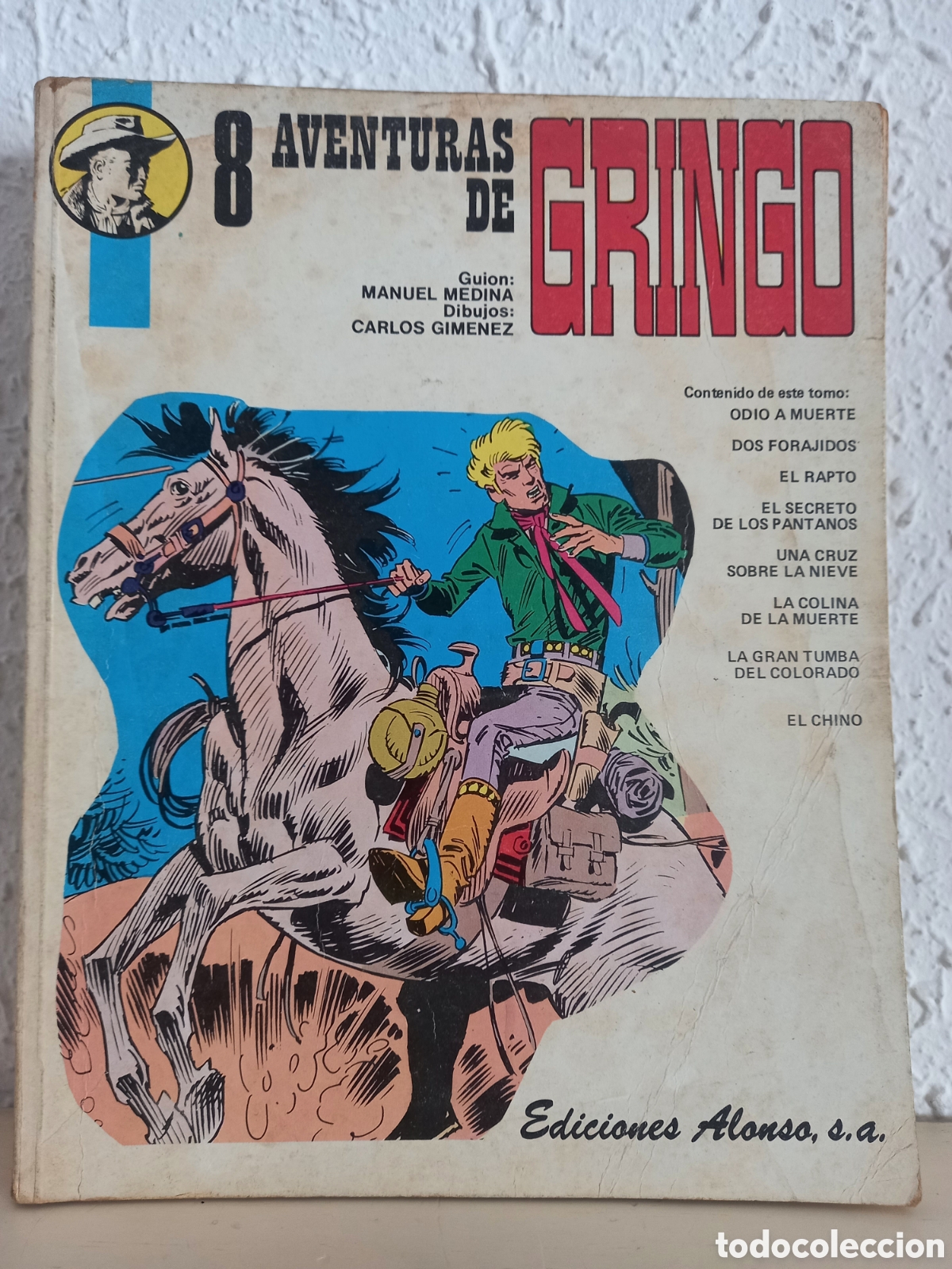 C&oacute;mics: 8 Aventuras de Gringo. Ed. Alonso 1984 - Foto 1
