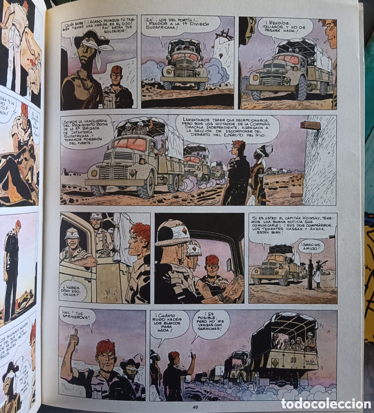 C&oacute;mics: Hugo Pratt - Los Escorpiones del Desierto - Foto 4