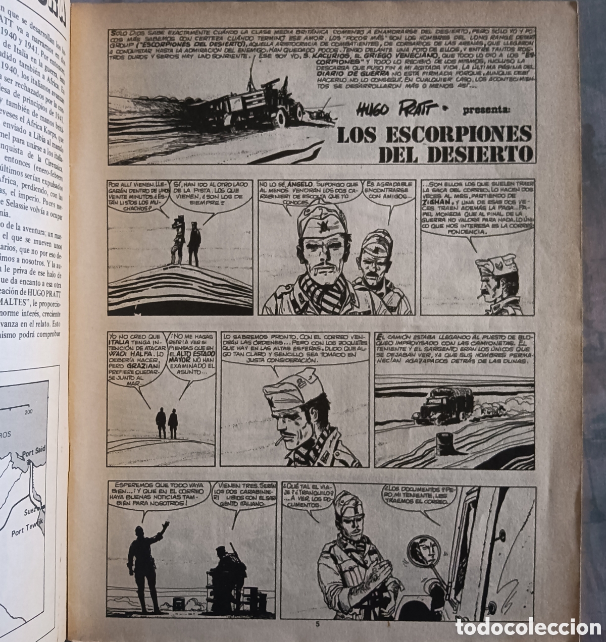 C&oacute;mics: Hugo Pratt - Los Escorpiones del Desierto - Foto 5
