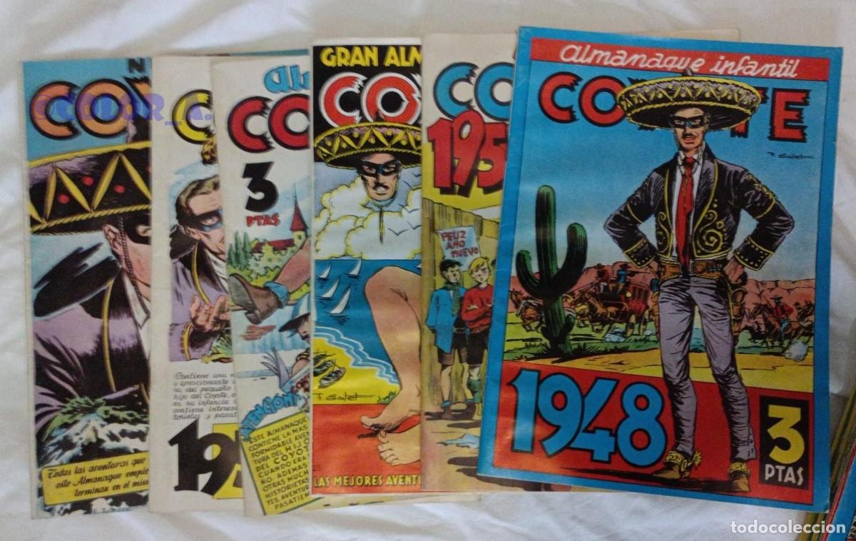 C&oacute;mics: EL COYOTE 79 ejemplares, 6 son almanaques - Foto 4