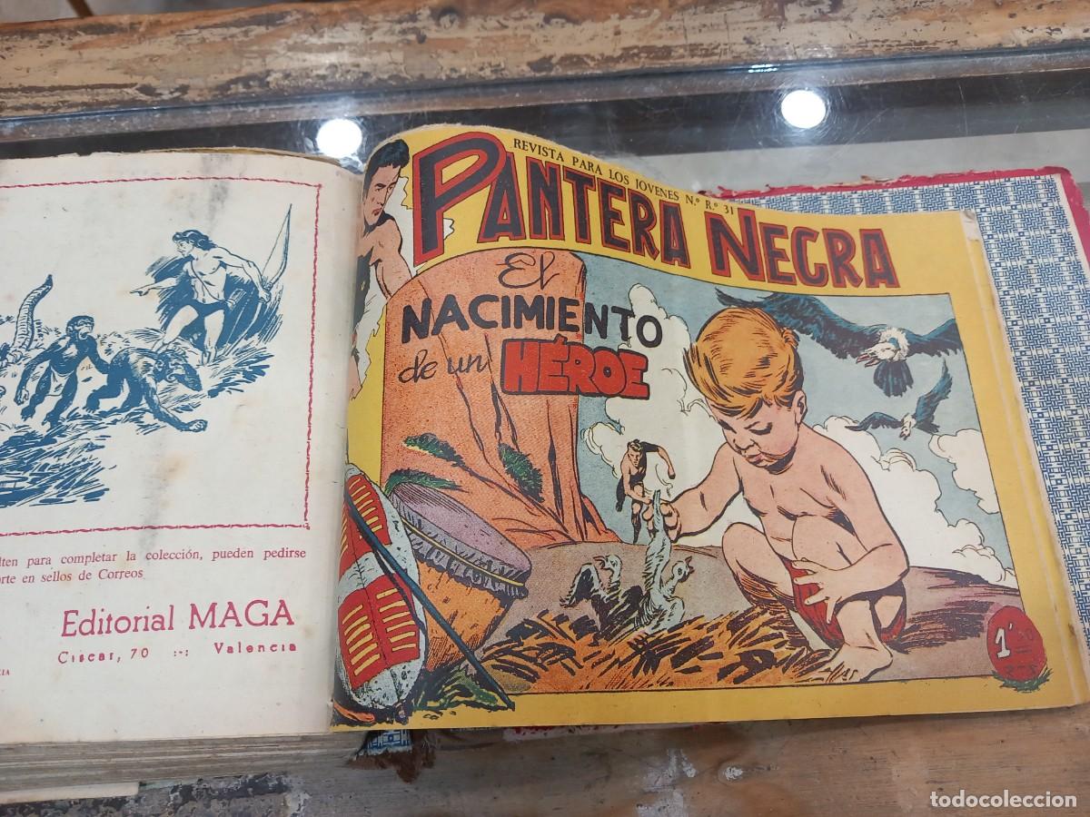 C&oacute;mics: Pantera Negra, completa, original 54 n&uacute;meros. Encuadernada. - Foto 19