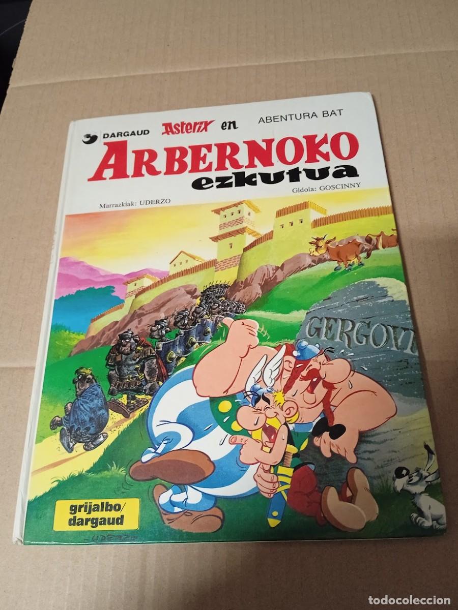 C&oacute;mics: ASTERIX ARBERNOKO EZKUTUA / 1987 EUSKARAZ BASQUE VASCO - Foto 1
