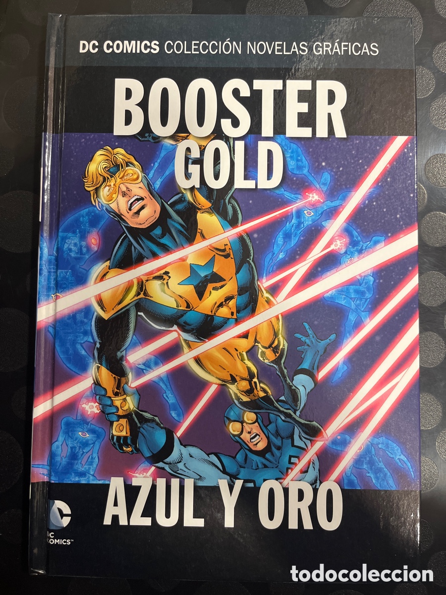 C&oacute;mics: COLECCI&Oacute;N NOVELAS GR&Aacute;FICAS N.67 BOOSTER GOLD : AZUL Y ORO DC C&Oacute;MICS ECC SALVAT (2016/2020)