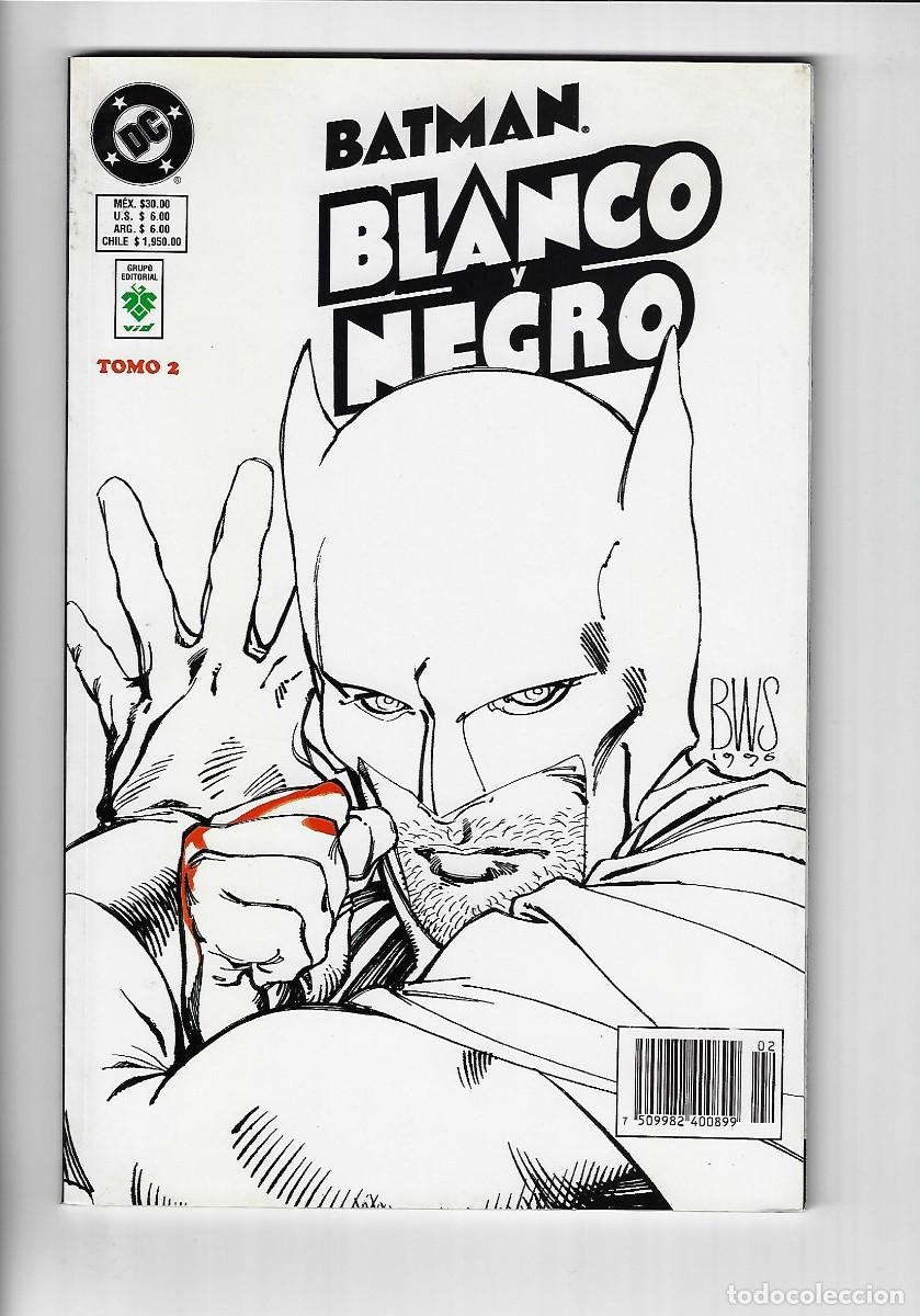 C&oacute;mics: Vid. Batman. Blanco y negro. Tomo 2 - Foto 1