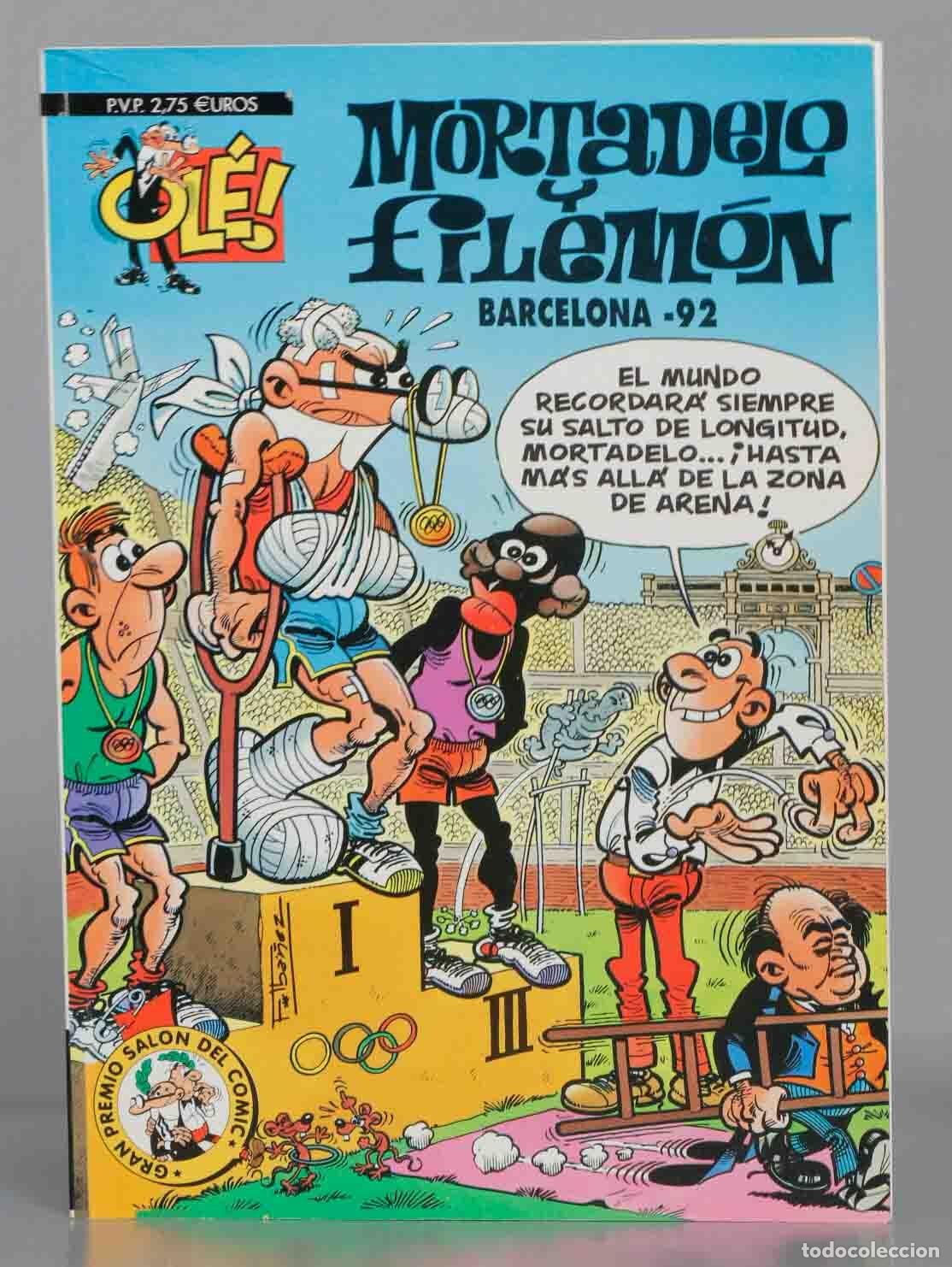 C&oacute;mics: Mortadelo y Filem&oacute;n. BARCELONA 92. 2000 - Foto 1