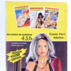 Cómics: FAUNO SEX. COMIC PARA ADULTOS. RECUERDO DE NÚMEROS 4, 5 Y 6. RETAPADO. PLEYBATE, 1985