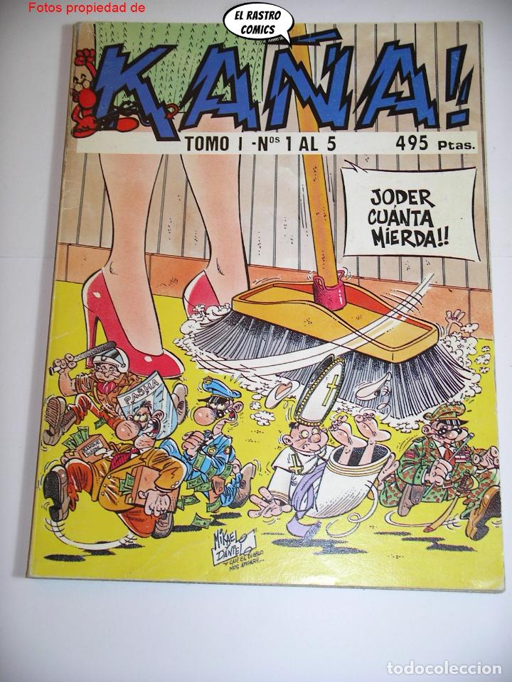 C&oacute;mics: Ka&ntilde;a lote n&ordm; 1 2 3 4 y 5, en un tomo retapado, ed. Iru 1991, adultos, XXX, OFERTA!!