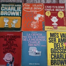 Cómics: LOTE COMICS CHARLIE BROWN CATALÀ