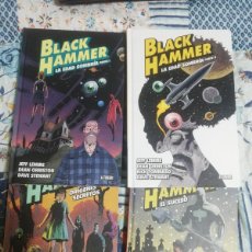 Cómics: BLACK HAMMER Nº 1 , 2 , 3 , 4 - JEFF LEMIRE / ASTIBERRI - NUEVOS - CARTONÉ