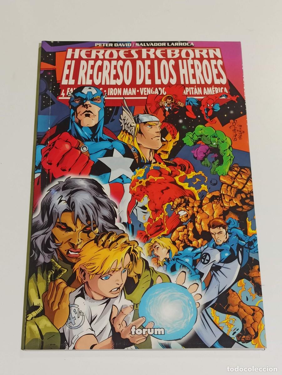 C&oacute;mics: C&oacute;mic Heroes reborn el regreso de los h&eacute;roes