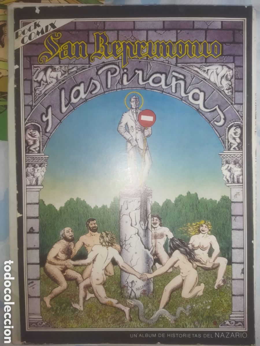 C&oacute;mics: SAN REPRIMONIO Y LAS PIRA&Ntilde;AS. 1976. ROCK COMICS. - Foto 1