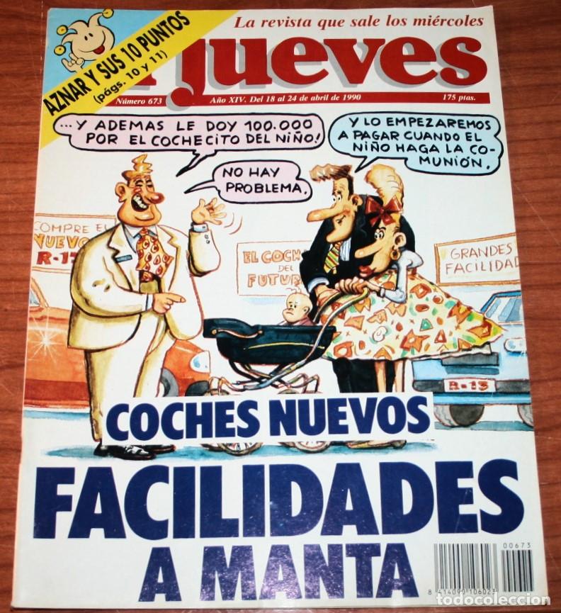 C&oacute;mics: EL JUEVES N&ordm; 673 - 19 AL 24 DE ABRIL DE 1990 - Foto 1