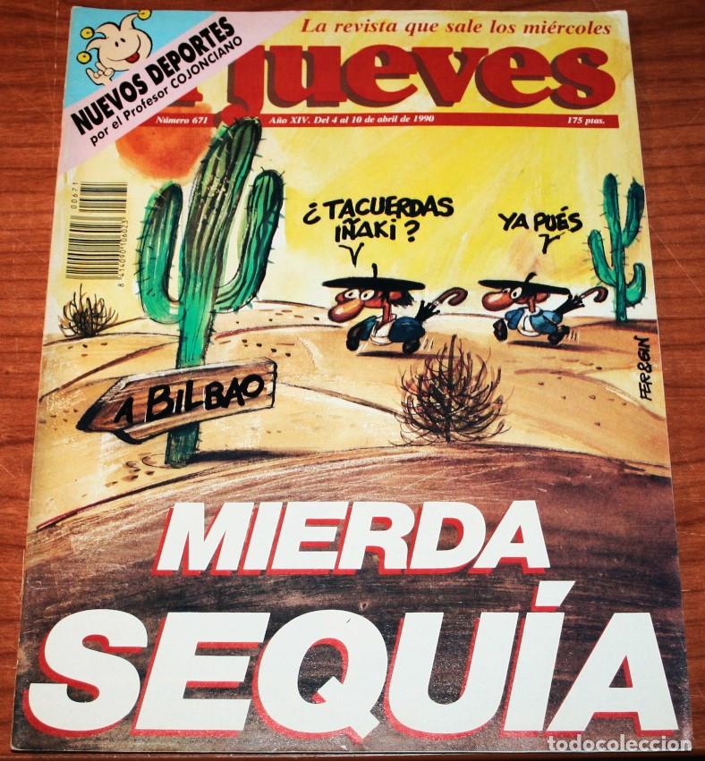 C&oacute;mics: EL JUEVES N&ordm; 671 - 4 AL 10 DE ABRIL DE 1990 - Foto 1
