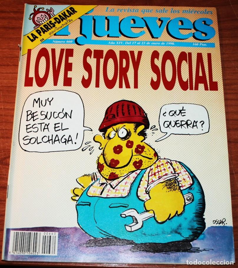 C&oacute;mics: EL JUEVES N&ordm; 660 - 17 AL 23 DE ENERO DE 1990 - Foto 1