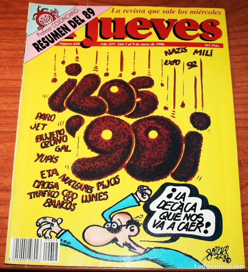 C&oacute;mics: EL JUEVES N&ordm; 658 - 3 AL 9 DE ENERO DE 1990 - Foto 1