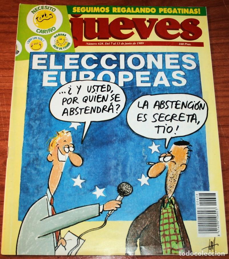 C&oacute;mics: EL JUEVES N&ordm; 628 - 7 AL 13 DE JUNIO DE 1989 - Foto 1