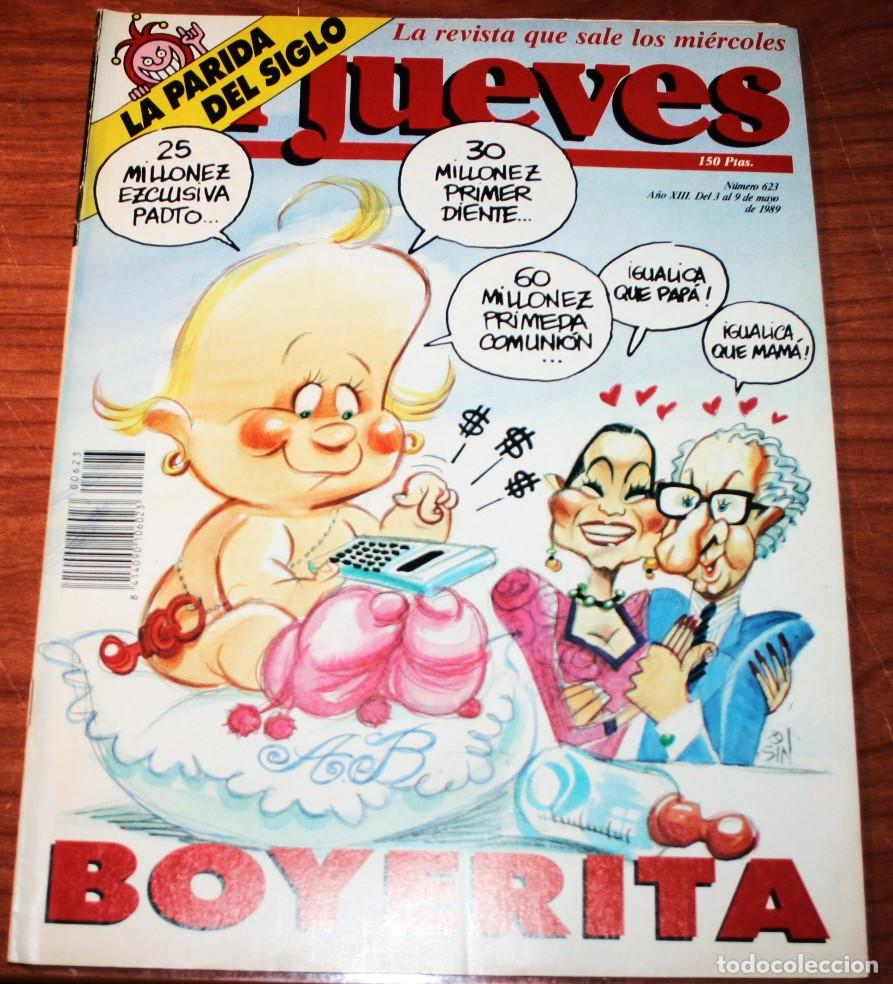 C&oacute;mics: EL JUEVES N&ordm; 623 - 3 AL 9 DE MAYO DE 1989 - Foto 1