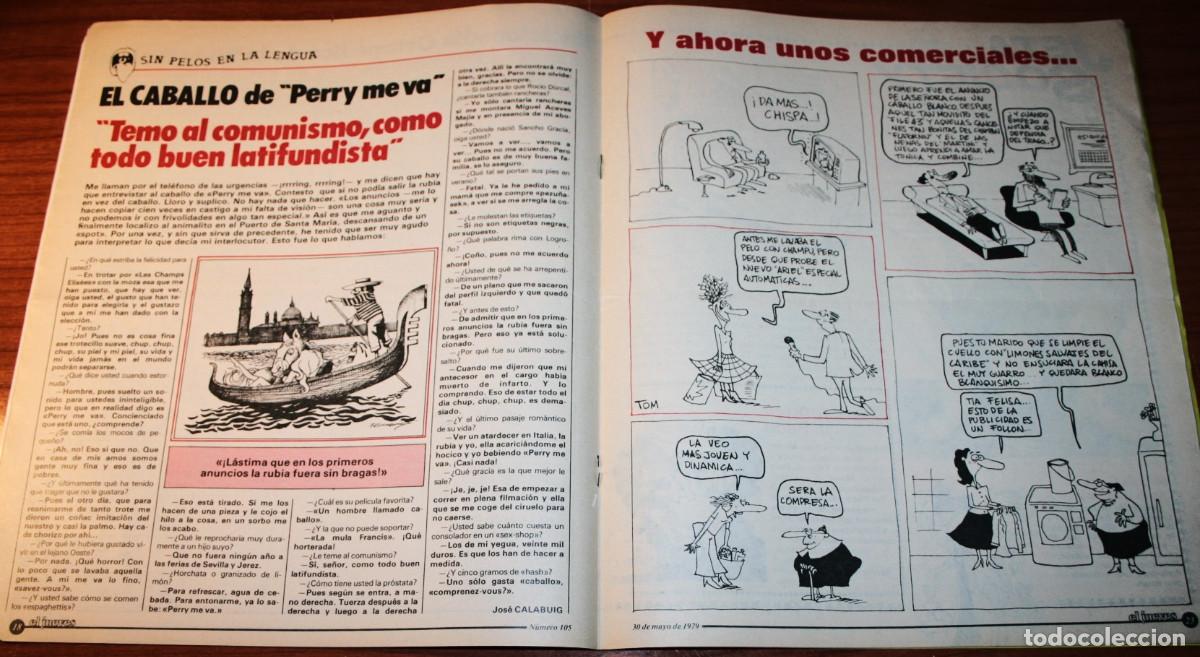 C&oacute;mics: EL JUEVES N&ordm; 105 - 30 DE MAYO AL 5 DE JUNIO DE 1979 - Foto 3