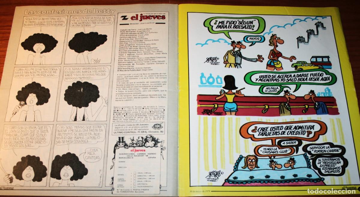 C&oacute;mics: EL JUEVES N&ordm; 105 - 30 DE MAYO AL 5 DE JUNIO DE 1979 - Foto 4