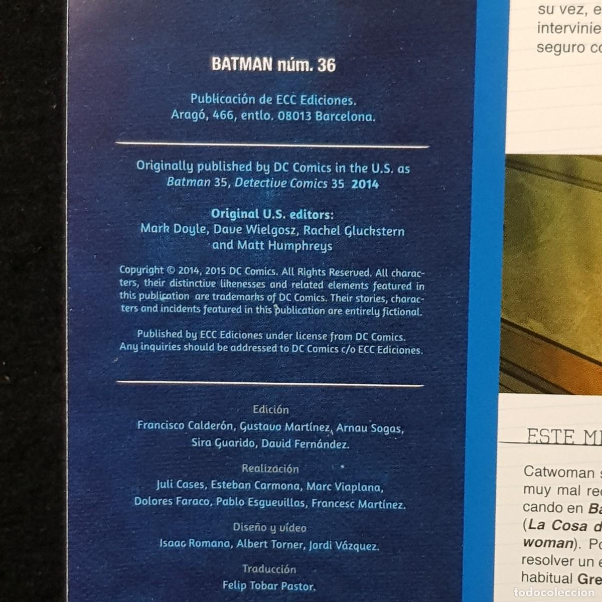 C&oacute;mics: BATMAN - FINAL DEL JUEGO - PARTE 1 - 36 - DC COMICS / 409 - Foto 3