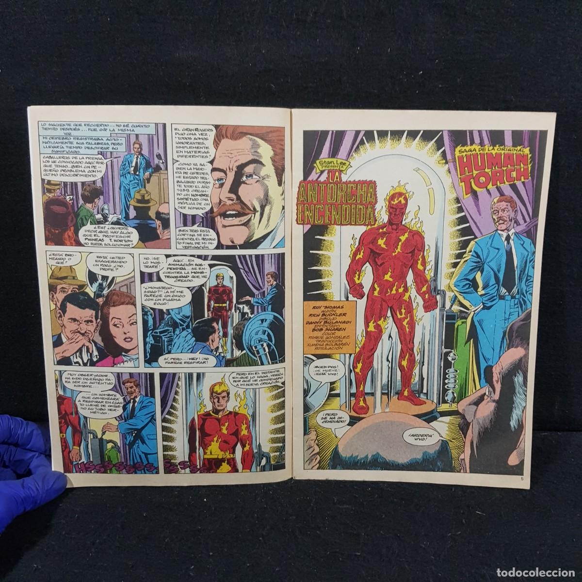 C&oacute;mics: HUMAN TORCH SAGA DE LA ORIGINAL - N&ordm; 1 - MARVEL COMICS - COMICS FORUM / 412 - Foto 4
