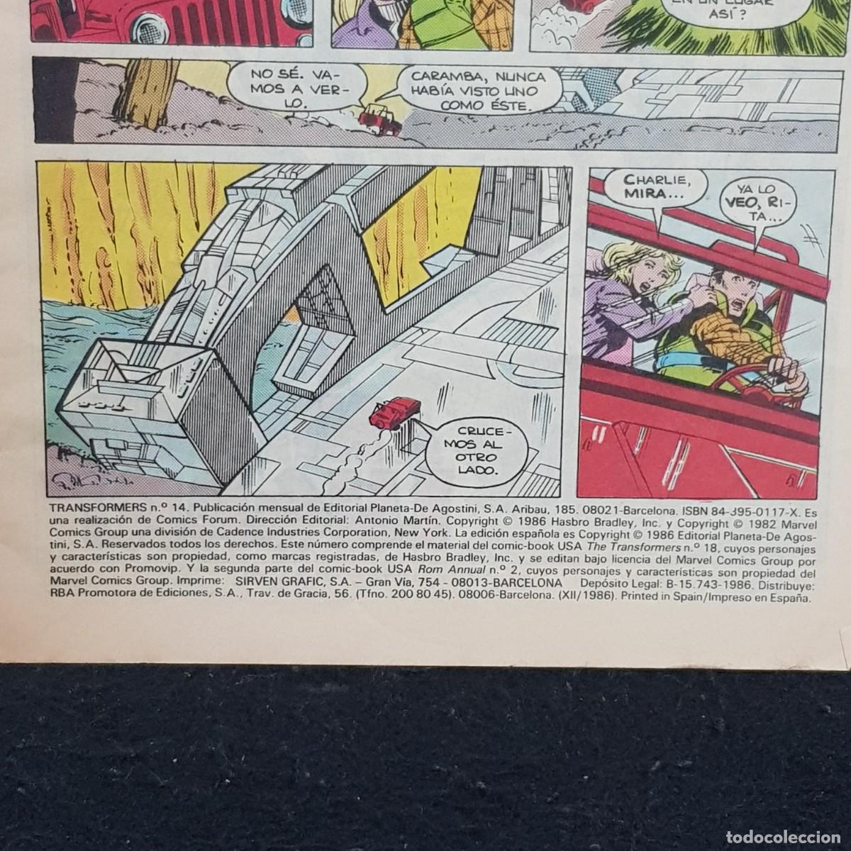 C&oacute;mics: TRANSFORMERS - COMICS FORUM - JUVENIL - N&ordm; 14 / 429 - Foto 3