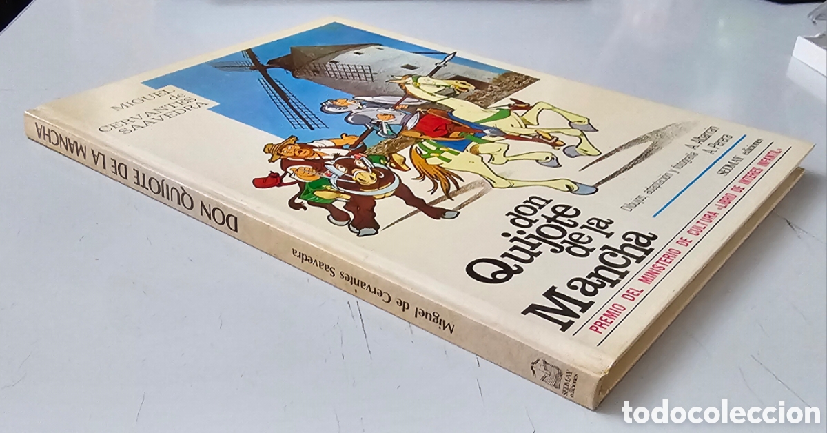 C&oacute;mics: LIBRO COMIC DON QUIJOTE DE LA MANCHA (Espa&ntilde;a - Sedmay Ediciones - 1979) COMO NUEVO - Foto 2