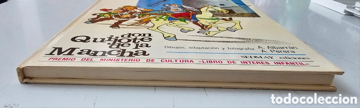 C&oacute;mics: LIBRO COMIC DON QUIJOTE DE LA MANCHA (Espa&ntilde;a - Sedmay Ediciones - 1979) COMO NUEVO - Foto 5