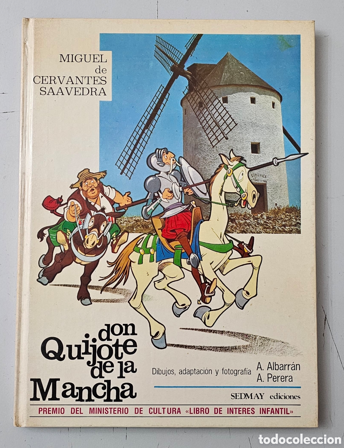 C&oacute;mics: LIBRO COMIC DON QUIJOTE DE LA MANCHA (Espa&ntilde;a - Sedmay Ediciones - 1979) COMO NUEVO - Foto 1