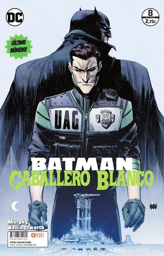 C&oacute;mics: Batman. Caballero Blanco #8. DC. Edici&oacute;n de ECC, &uacute;ltimo n&uacute;mero - Foto 1