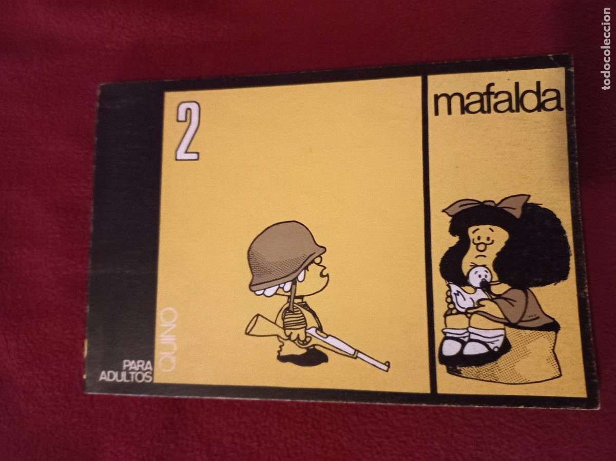 C&oacute;mics: MAFALDA 2 - 1&ordf; EDICION - QUINO - ED. LUMEN - RUSTICA - Foto 1