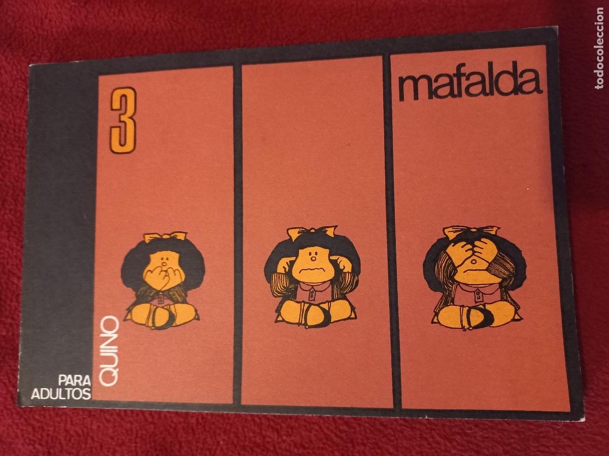 C&oacute;mics: MAFALDA 3 - 1&ordf; EDICION - QUINO - ED. LUMEN - RUSTICA - Foto 1
